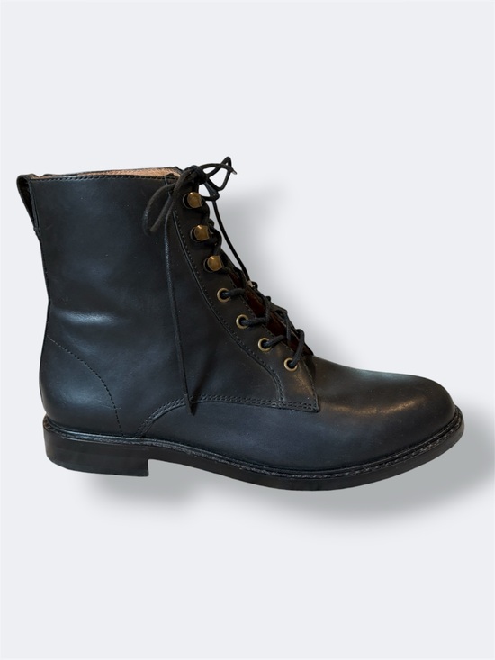 Madewell Shoes - Madewell Black Leather Combat Boots